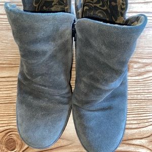 Fly London Yip Wedge Booties